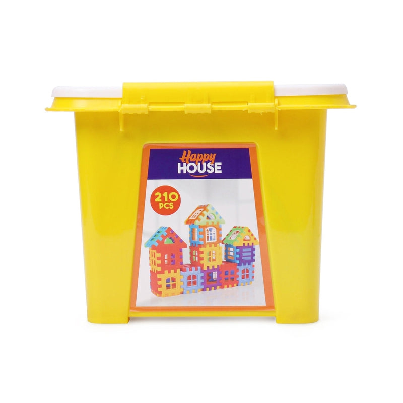 Happy House Building Block  210 Pcs. Container