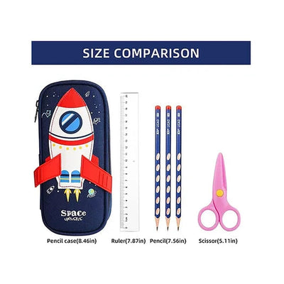 Cute Cartoon Kawaii Pencil Pouch with Zipper