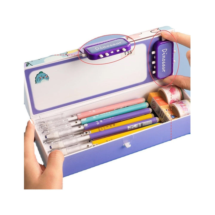 Pencil Box with Code Lock Pen Case