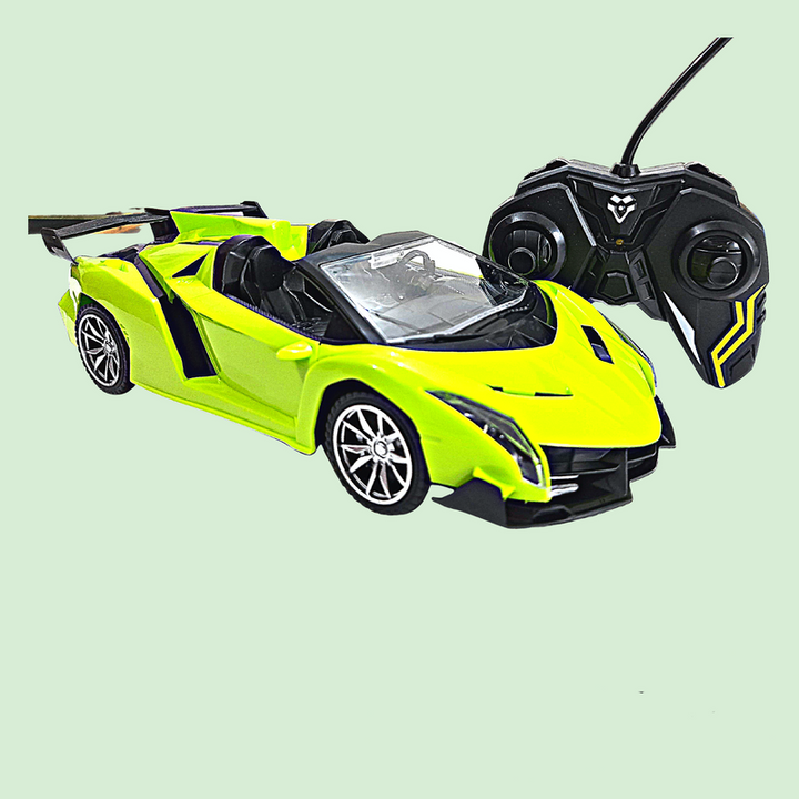 High Speed Remote Control Car | Lamborgini (Green Big RC Car)