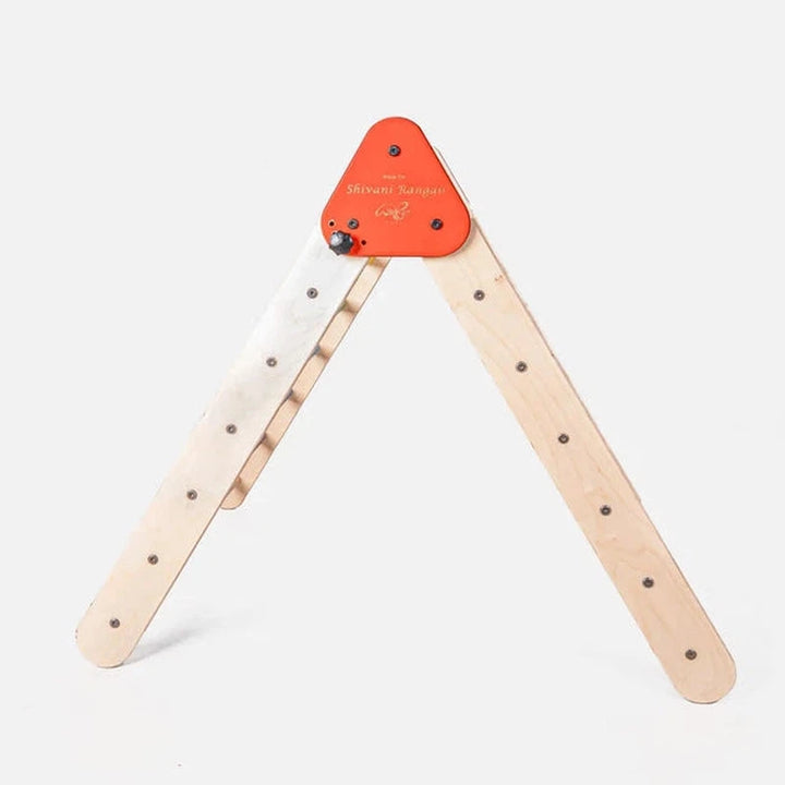 Pikler Triangle Montessori Climbing Toy with Slider (1-8 Years)