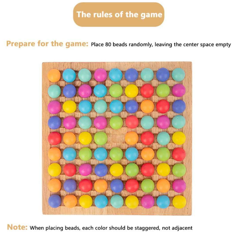 Wooden Board Beads Game