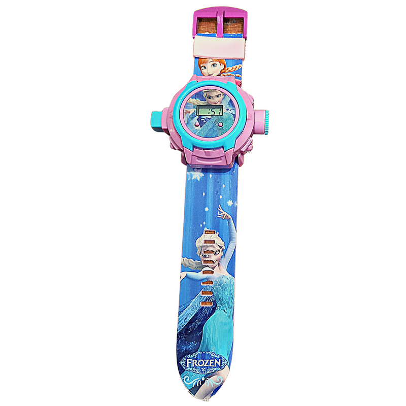 Watch for Kids With Projection- (Frozen Watch)