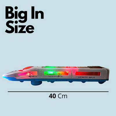 Train Toy with Sound and Light | Big Size (15 Inch)