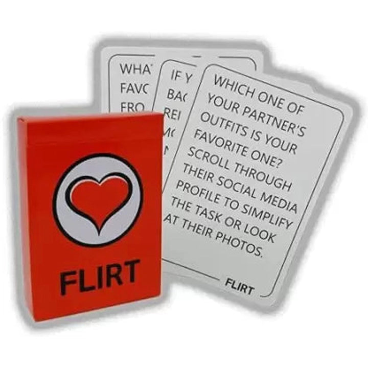 3 Games in 1 Box (Talk, Flirt, Dare) - Card Game