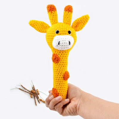 Giraffe Rattle cum Soft Toys