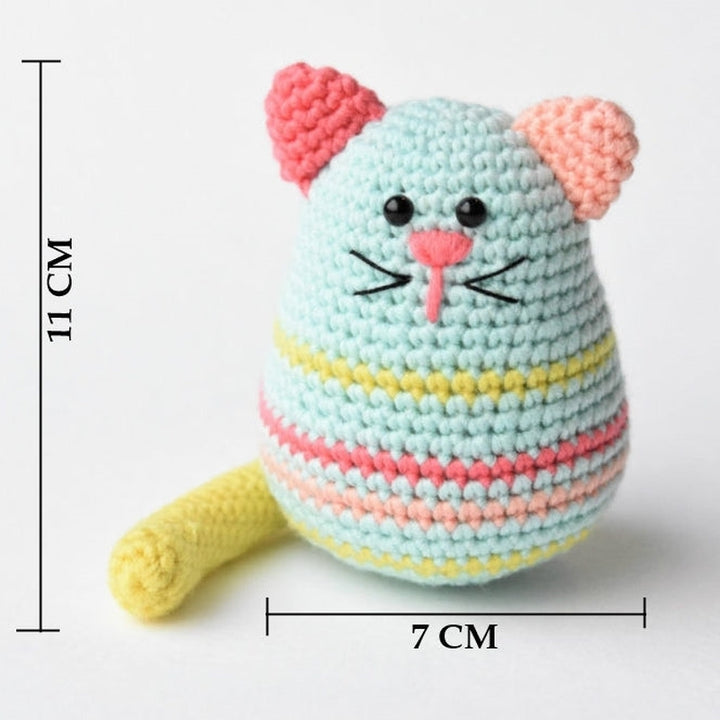 Amigurumi Egg Crochet Stuff Soft Toys - Blue