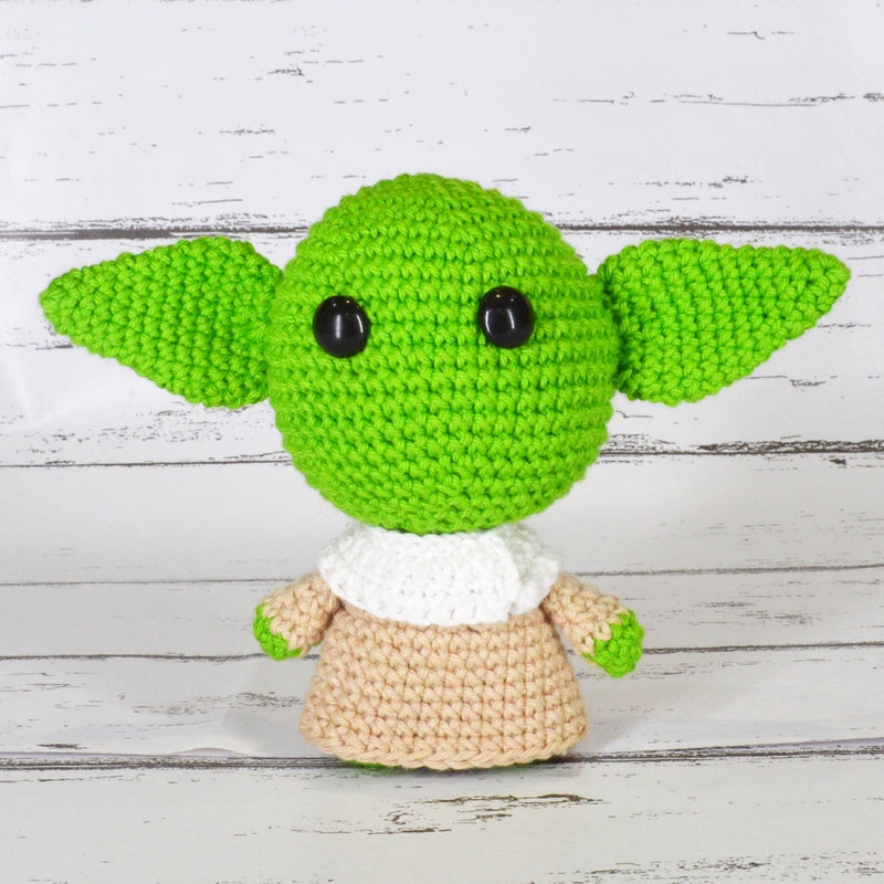 Stuff Baby Yoda Crochet Soft Toys - Green