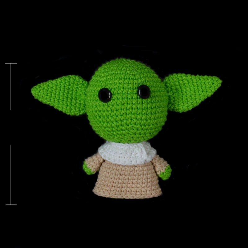 Stuff Baby Yoda Crochet Soft Toys - Green