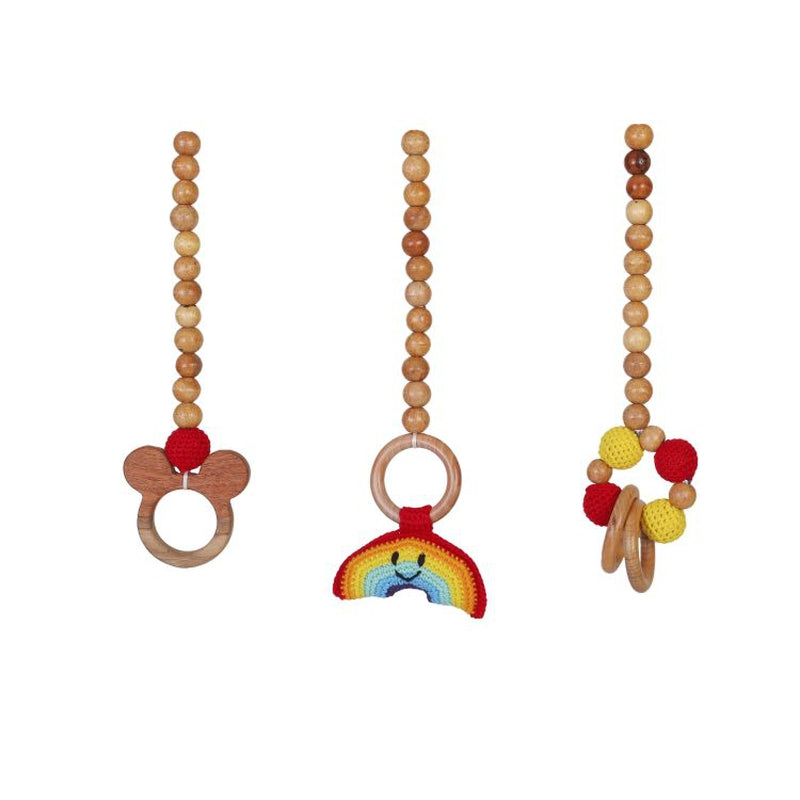 Wooden Rainbow Play Gym (Mini Set)