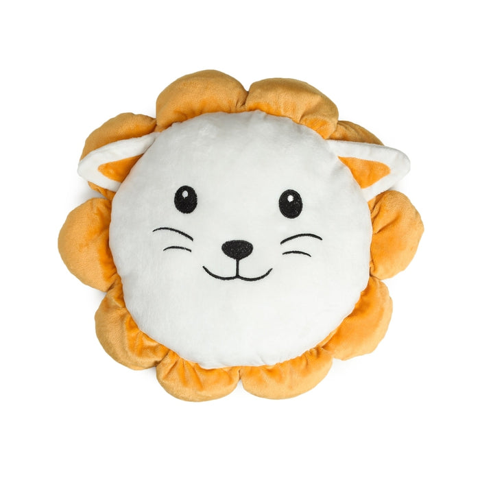 Plush Lion Soft Toys Pillow - Multicolour