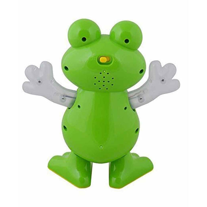 Dancing Frog With Music Flashing Lights (Green)