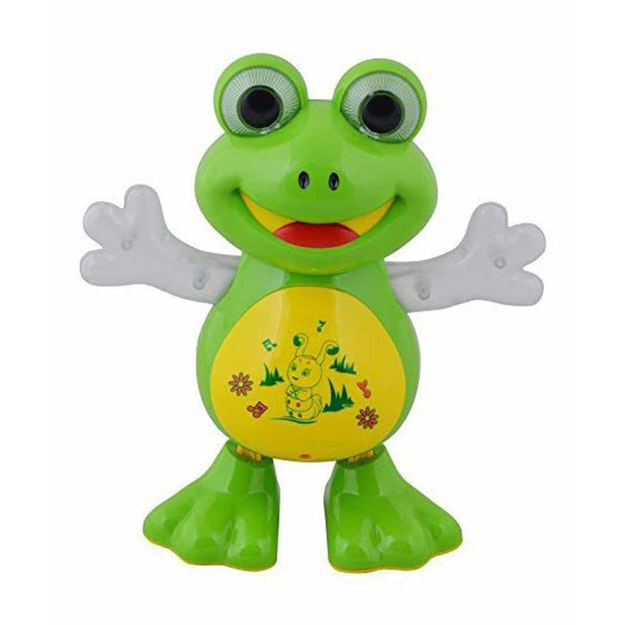 Dancing Frog With Music Flashing Lights (Green)