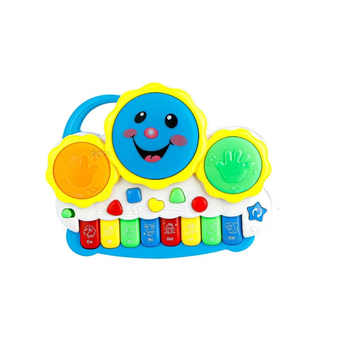 Drum Piano Musical Toy - Multicolor