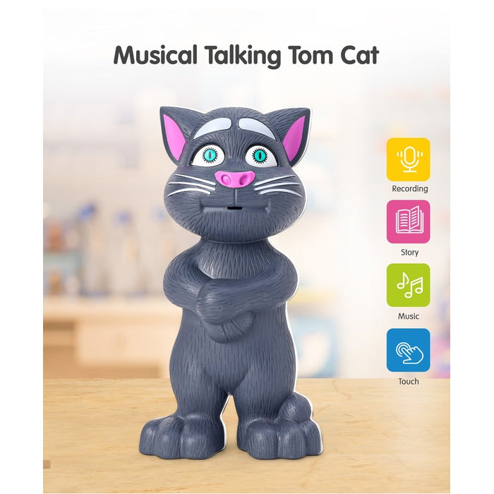 Talking Tom with AI Touch Sensitive and Talk Back Voice