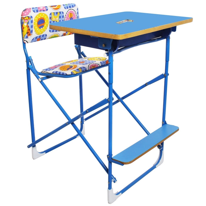 Folding Multipurpose Light-Weight Study Desk with Sliding Drawer