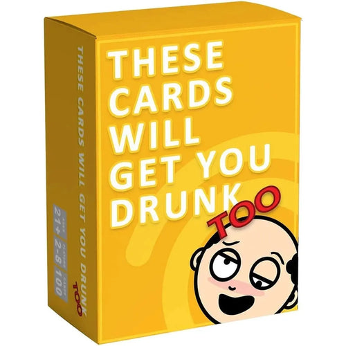 These Cards Will Get You Drunk Too - Hilarious Party Game (Grown-Ups)