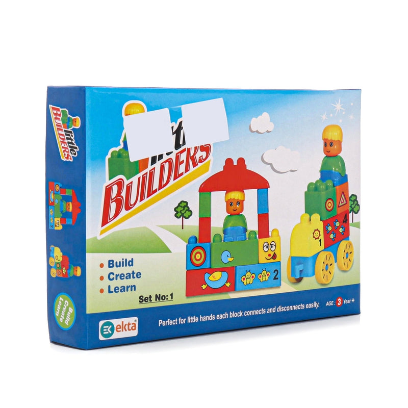 Ekta Little Builders Set-1 (21 pieces)