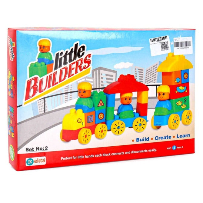 Ekta Little Builders Set-2 (39 pieces)