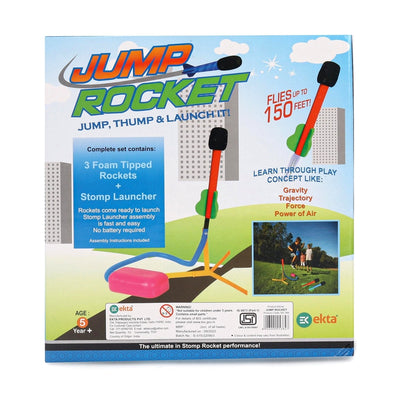 Ekta Jump Rocket Stomp Launcher with Whistling Sound (Flies Upto 150 feet)