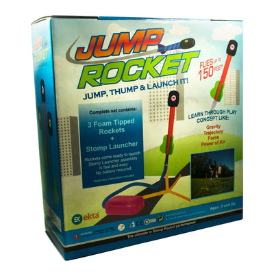 Ekta Jump Rocket Stomp Launcher with Whistling Sound (Flies Upto 150 feet)