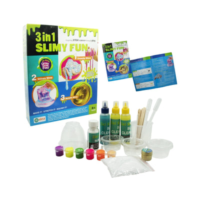 Ekta 3 in 1 Slime Making Kit (Do It Yourself Activity Kit)