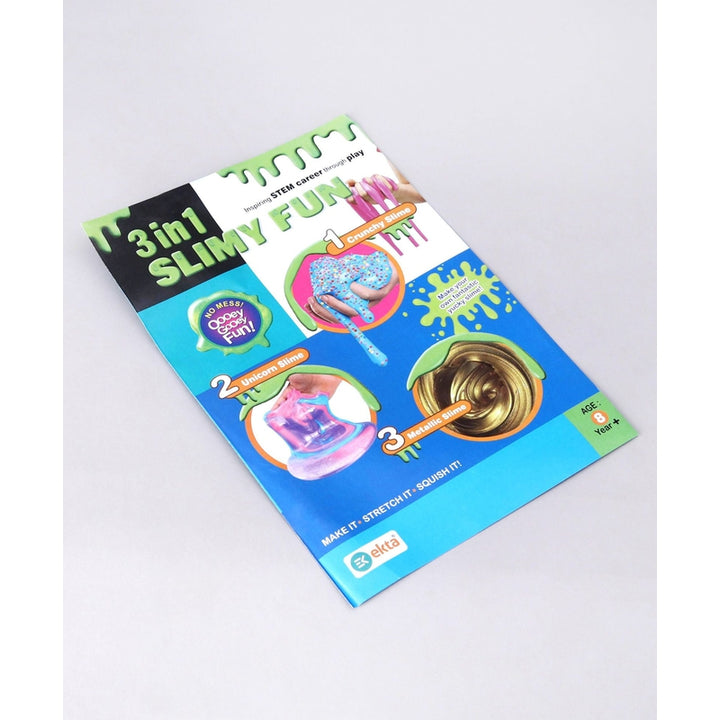 Ekta 3 in 1 Slime Making Kit (Do It Yourself Activity Kit)