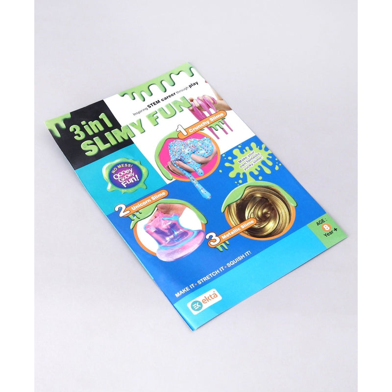 Buy Ekta 3 in 1 Slime Making Kit (Do It Yourself Activity Kit) on Snooplay  India