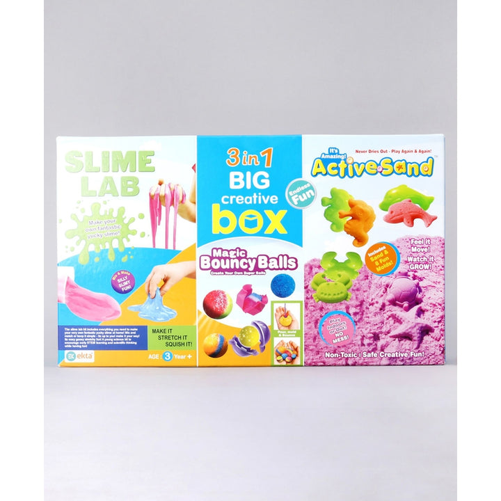 Slime Lab Kit – Creative Box Set with Magic Bouncy Balls (6-10 Years)