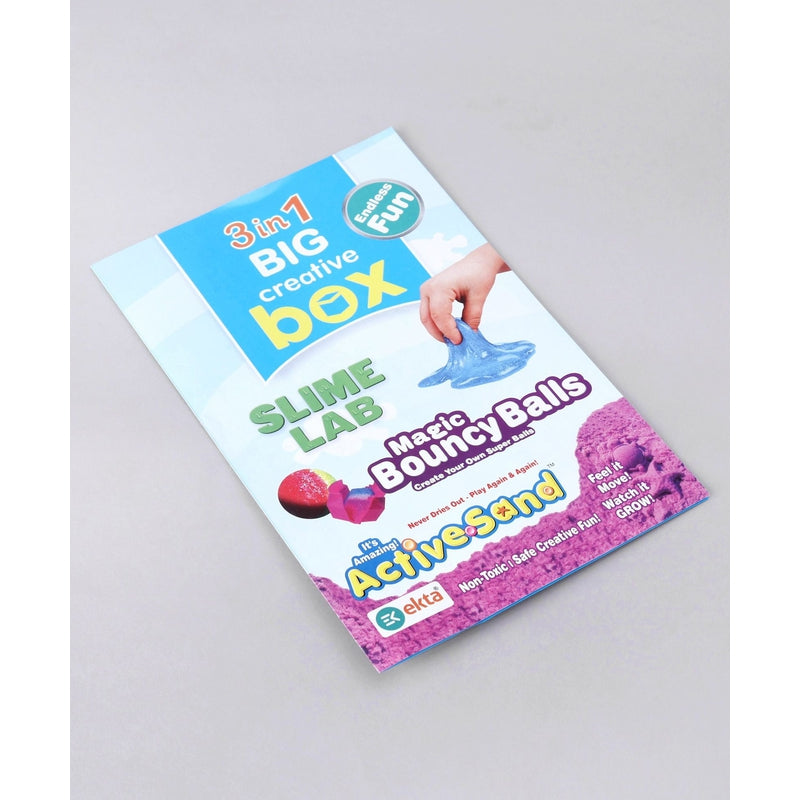 Slime Lab Kit – Creative Box Set with Magic Bouncy Balls (6-10 Years)