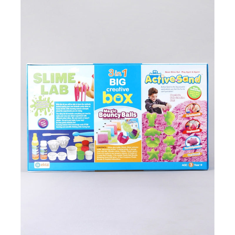 Slime Lab Kit – Creative Box Set with Magic Bouncy Balls (6-10 Years)