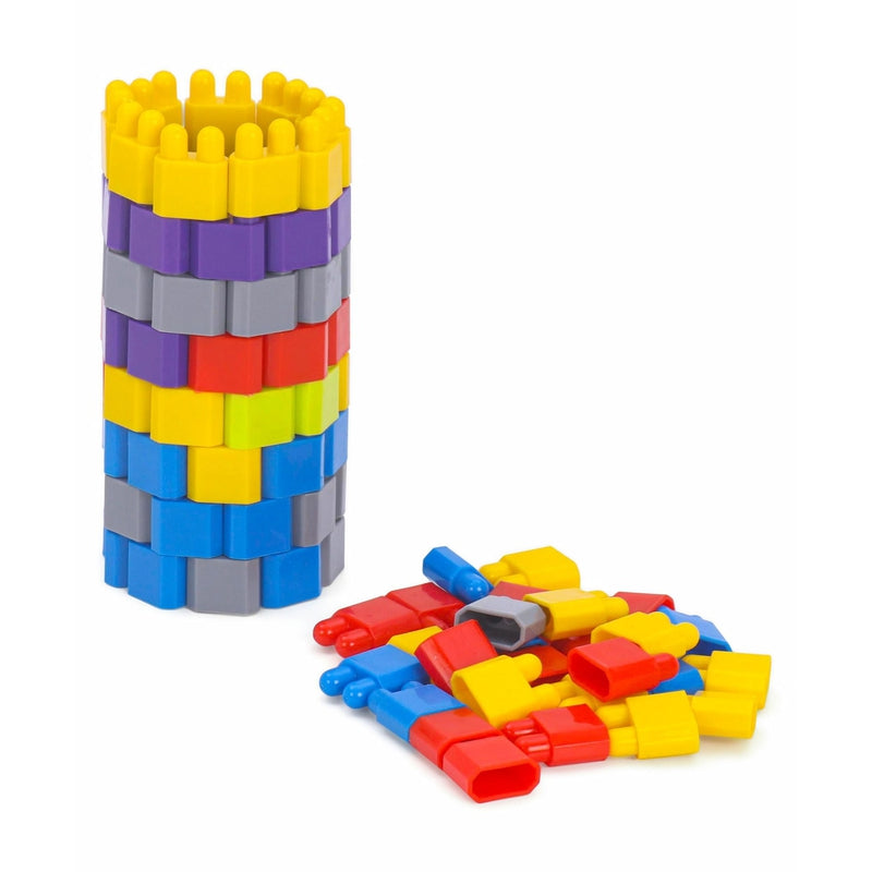 Ekta Bullet Blocks Basic Set Game (200 Pieces Interlocking Blocks)