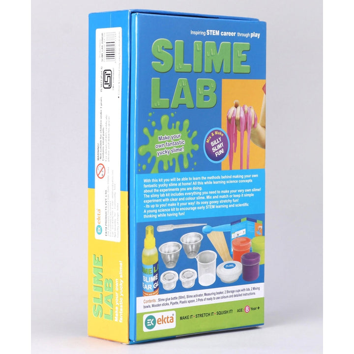 Ekta Slime Lab Junior Kit (Night Glowing Slime Making Kit)