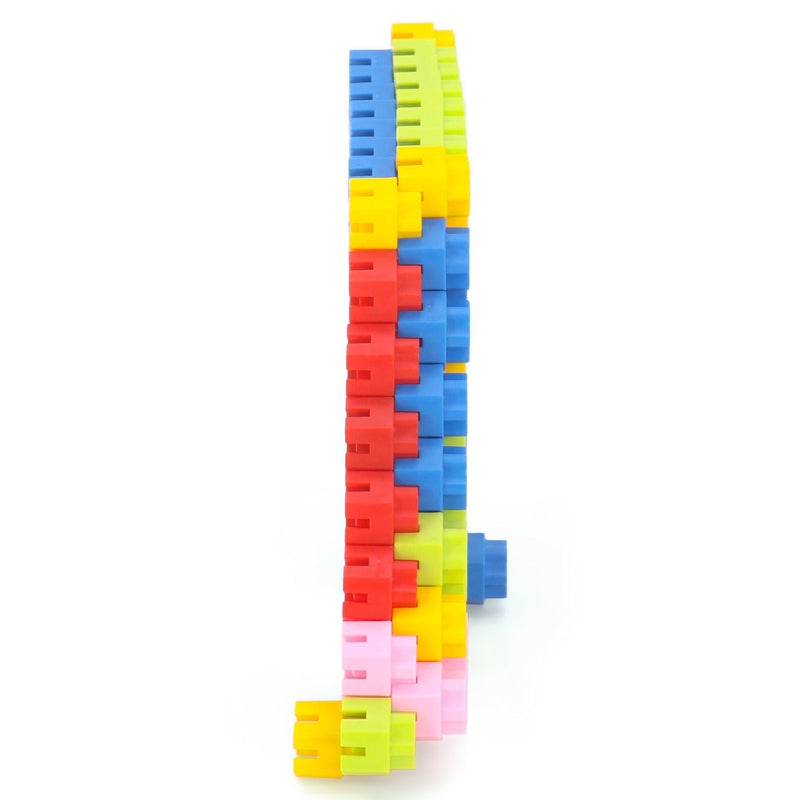 Ekta Hexa Blocks Canister Set (120 Pieces Educational Creativity Bullet Blocks)