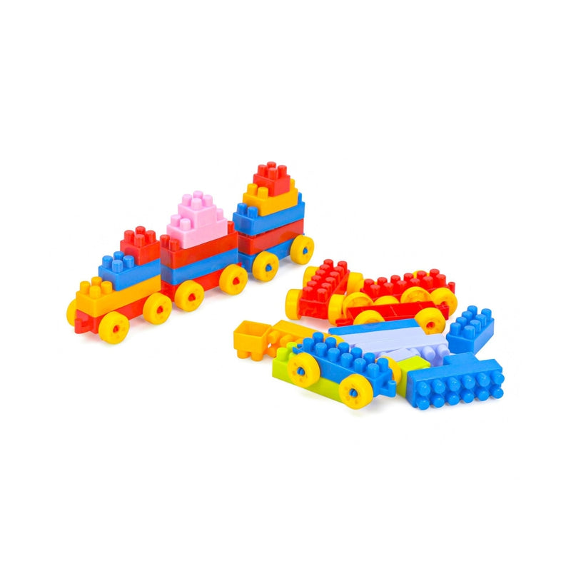 Ekta Junior Builders Building Blocks Set-3 (230 Pieces)