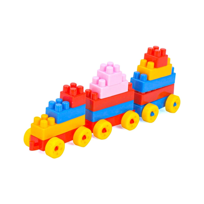 Ekta Junior Builders Building Blocks Set-3 (230 Pieces)