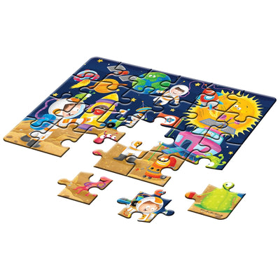 In Space - 24 Pieces Floor Puzzle