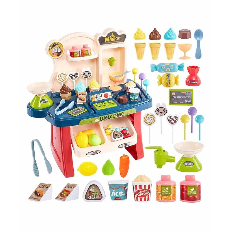 Supermarket Game Set Of 33 Pieces