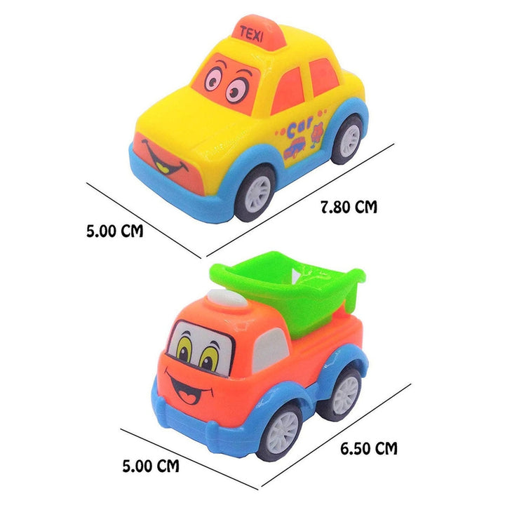 Toys Pull Back Car Unbreakable Toys Vehicles Set