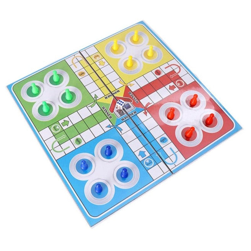 Annie 2 in 1 Chess & Ludo Small Board Game (4 Years till Grown Ups)