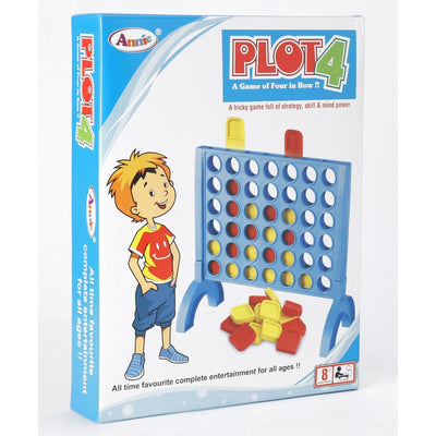 Annie Plot-4 Family Game (Strategy Board Game)