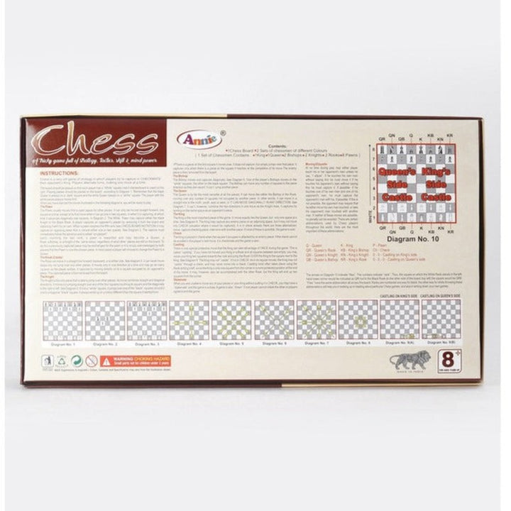 Annie Chess Junior Strategy & War Games Board Game