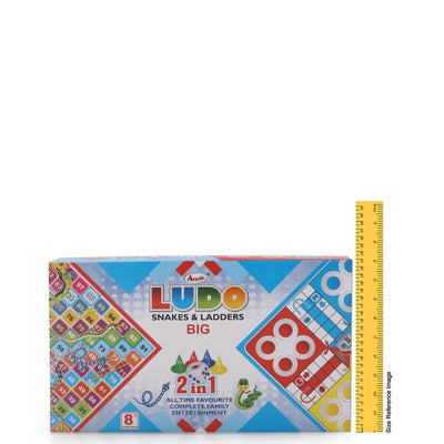 Annie 2 in 1 Ludo, Snakes & Ladders Senior Board Game
