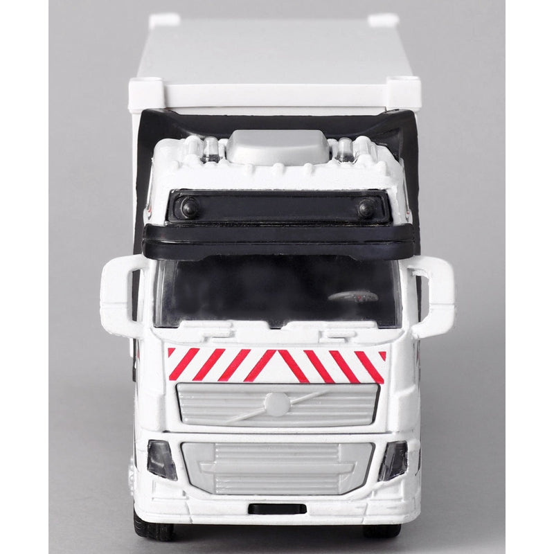 Annie Cargo Container Truck | Die-Cast Metal Pull Back | 1:38 Scaled Model - White