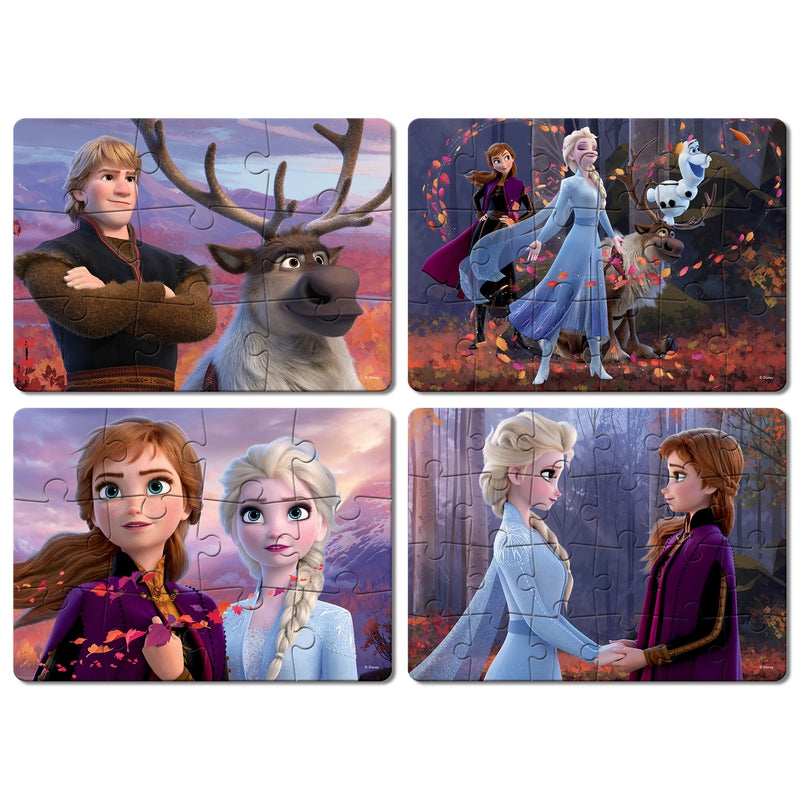 Frozen 2 - 4 in 1 Puzzle - 9, 12, 18 & 24 Pieces