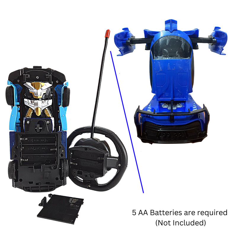 Transformers Toys | Remote Control Car Bugatti Veyron (Dark Blue)