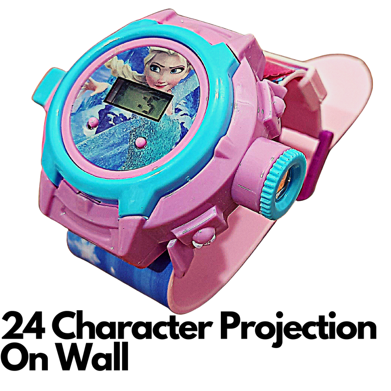 Watch for Kids With Projection- (Frozen Watch)