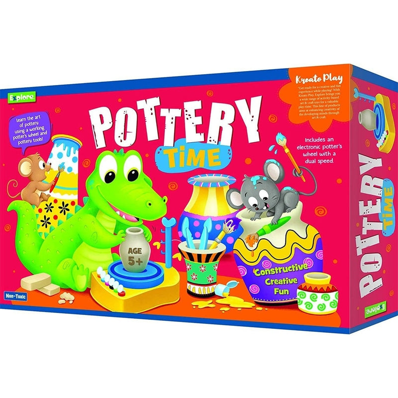 Pottery Time - Constructive Pot Creation Kit (Explore)