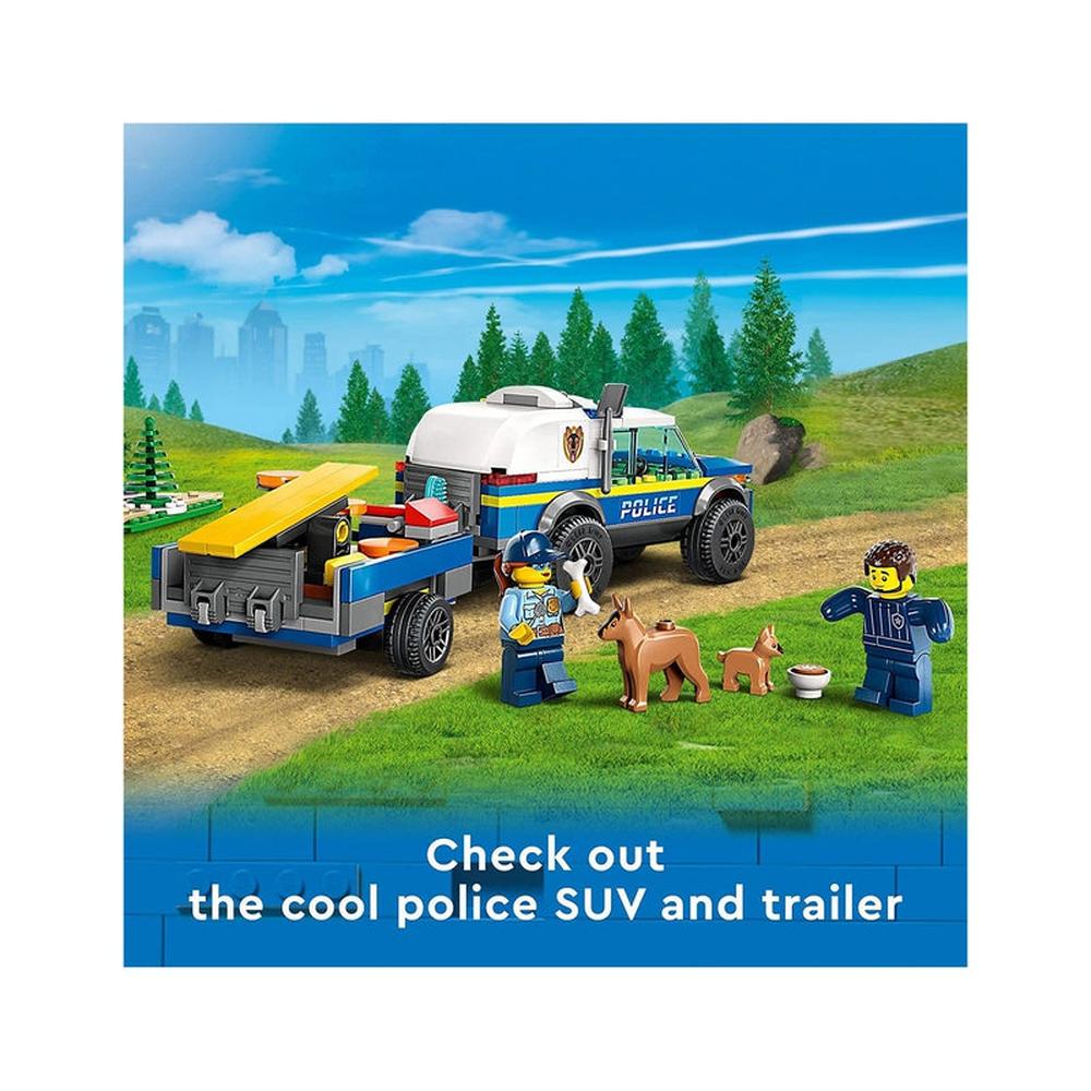 LEGO City Mobile Police Dog Training Building Blocks (60369)