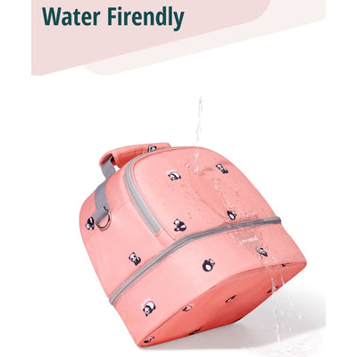 Love Little Me Insulated Bottle/Lunch Bag-Pink